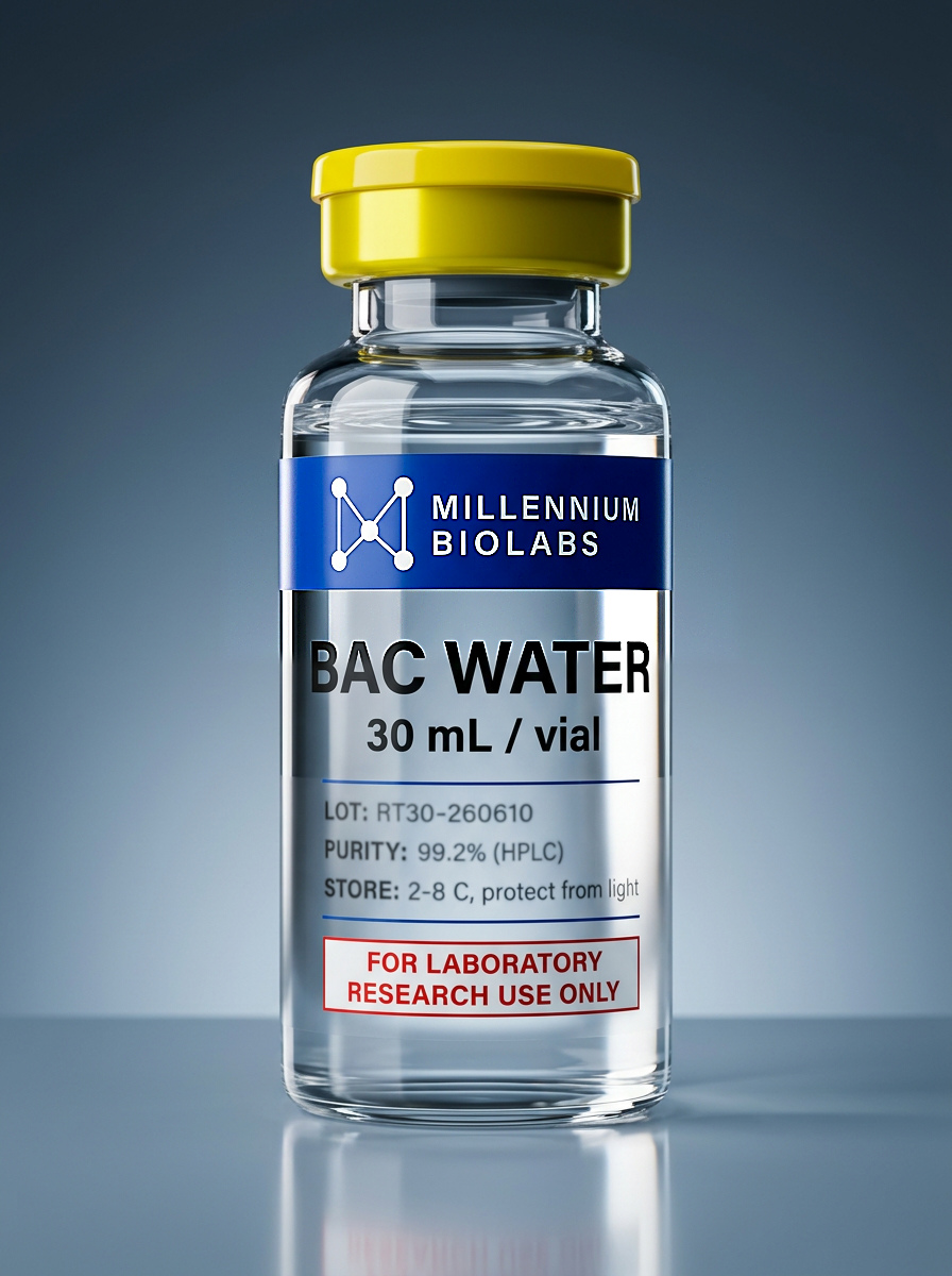 Bacteriostatic Water 30 mL research vial