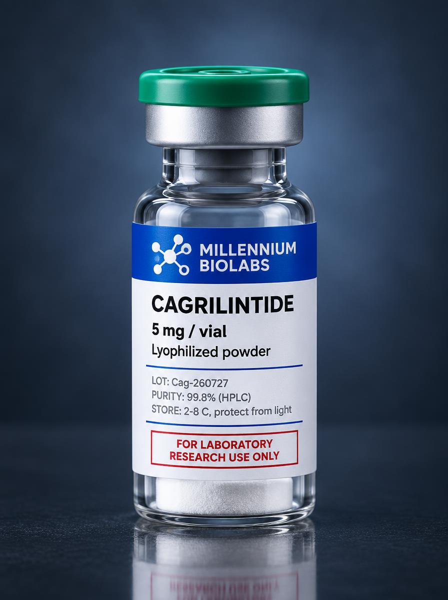 Cagrilintide 5 mg research peptide vial