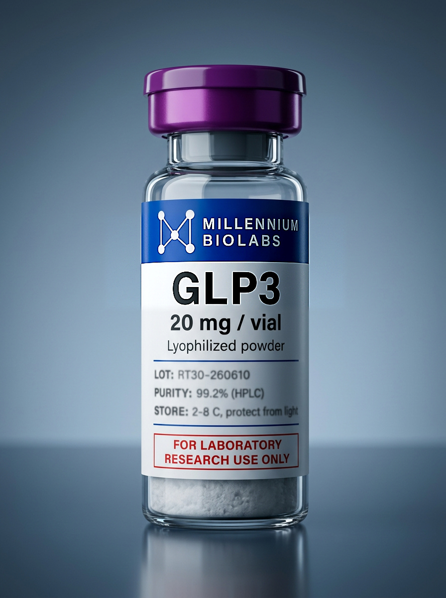 GLP3 20 mg research vial