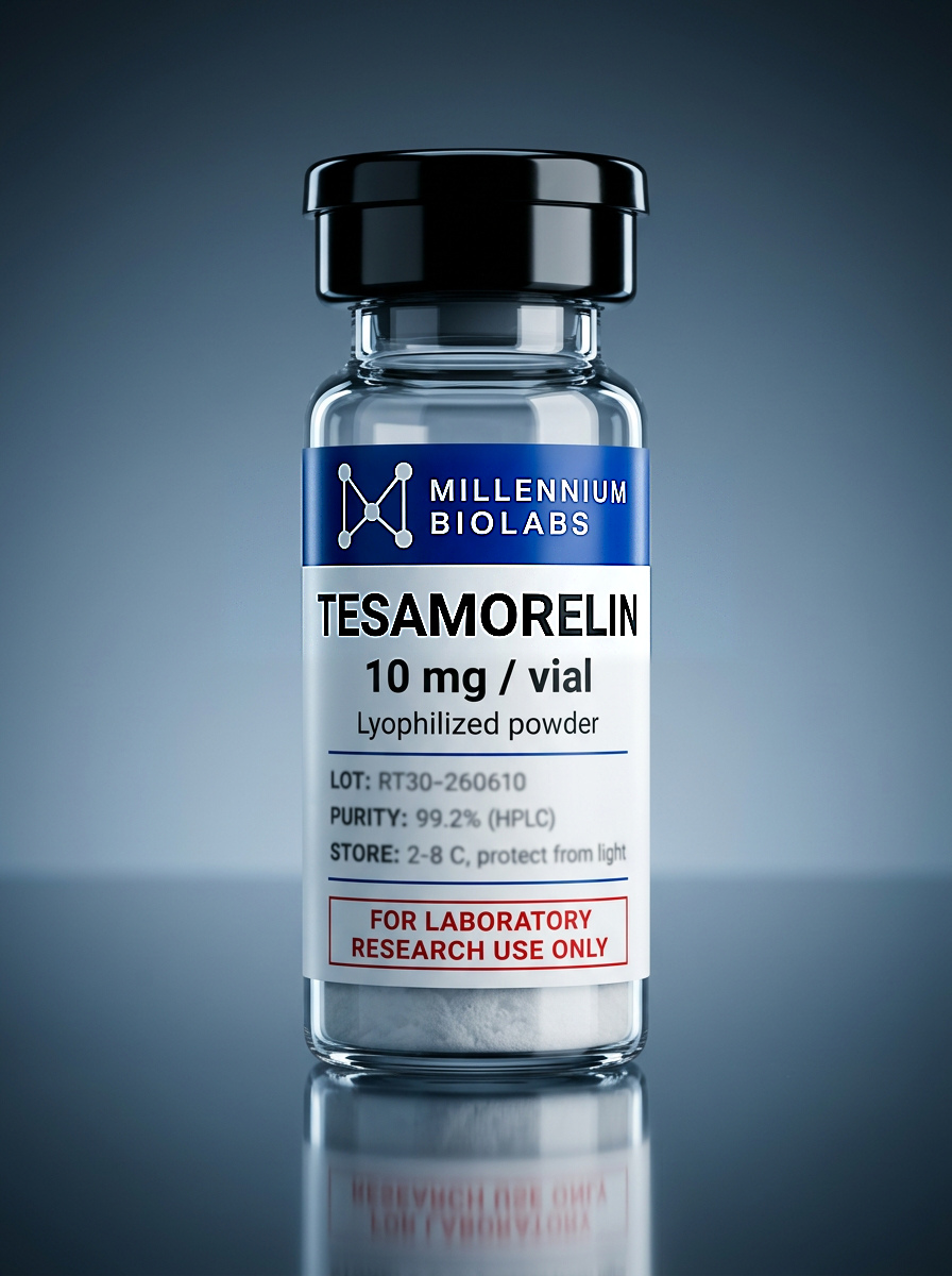 Tesamorelin 10 mg research vial